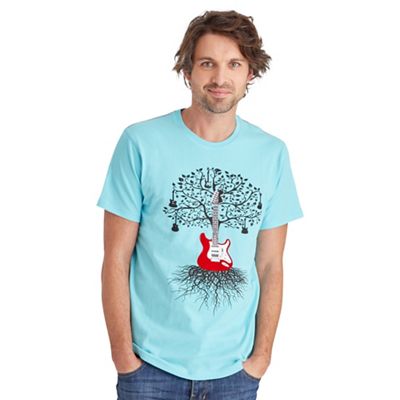 Blue branch out t-shirt